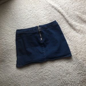 Blue Denim Adika Mini Skirt